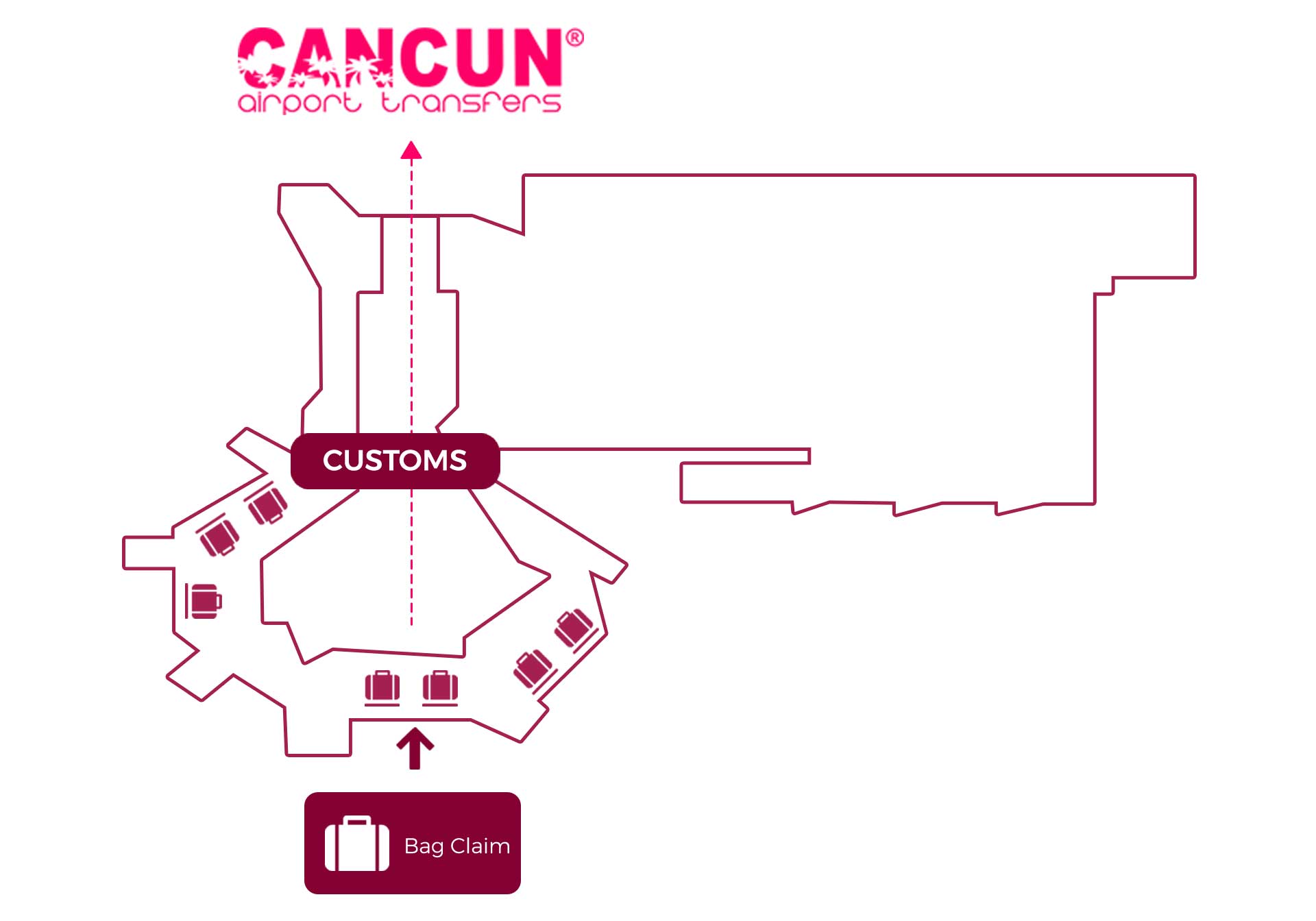 Terminal 2 Map (International)