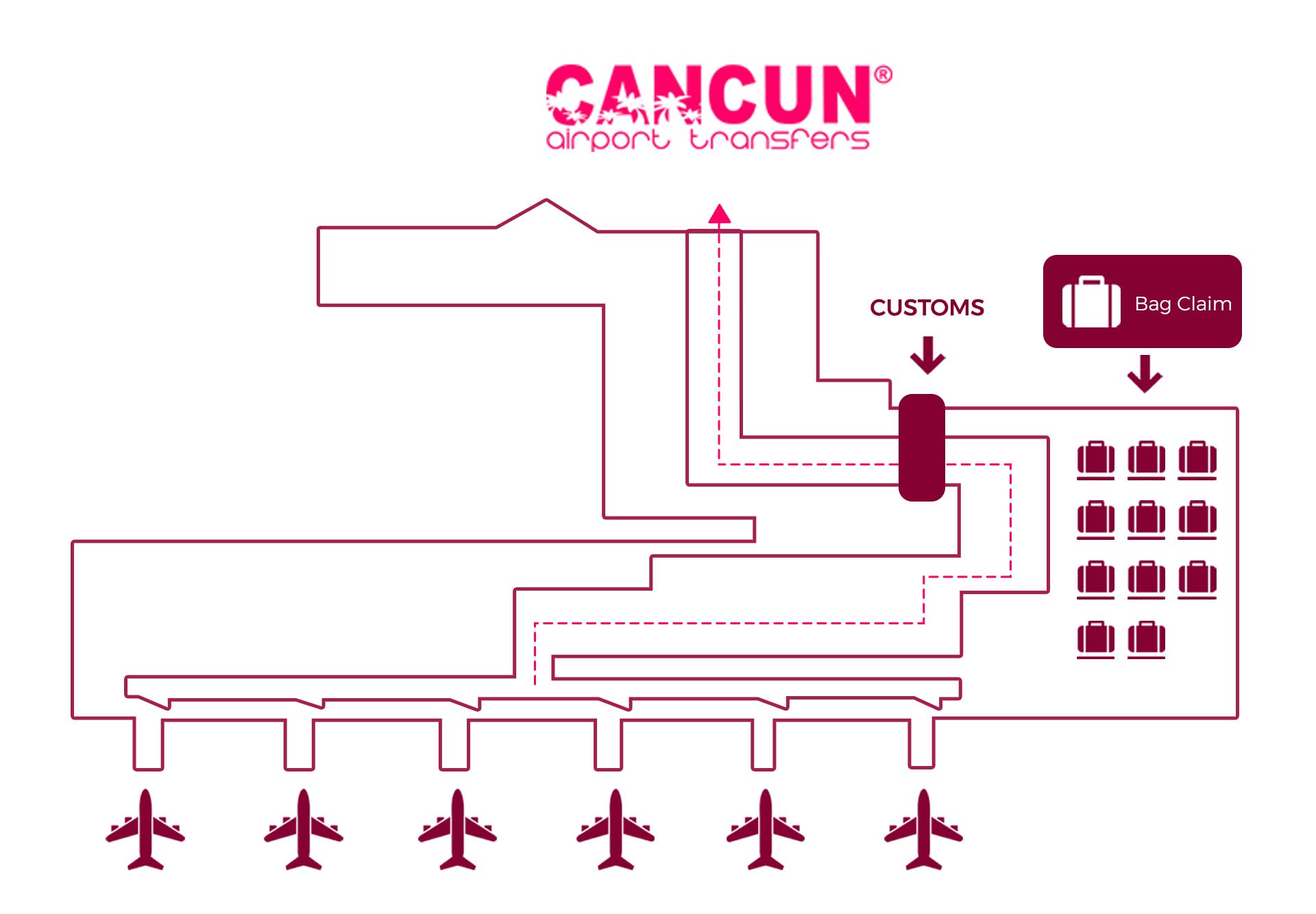 Terminal 3 Map